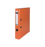 Pergamy Pergamy ordner, voor ft A4, uit PP en papier, zonder beschermrand, rug van 5 cm, oranje