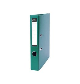 Pergamy Pergamy ordner, voor ft A4, uit PP en papier, zonder beschermrand, rug van 5 cm, groen