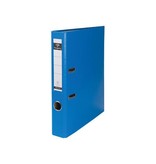 Pergamy Pergamy ordner, voor ft A4, uit PP en papier, zonder beschermrand, rug van 5 cm, lichtblauw