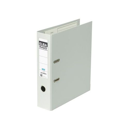 Elba Elba Rado Plast ordner, grijs, rug van 8 cm