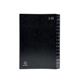 Exacompta Exacompta sorteermap Ordonator 32 vakken met tabs 1-31, zwart