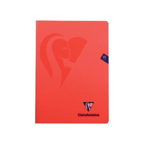 Clairefontaine Clairefontaine schrift mimesys A4 80bl kaft in PP 4x8 [10st]