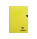 Clairefontaine Clairefontaine schrift mimesys voor ft A4, 80 bladzijden, kaft in PP, gelijnd, geassorteerde kleuren