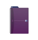 Oxford Oxford Office Essentials spiraalschrift, 180 bladzijden, ft 17,6 × 25 cm (B5), 90 vel, geruit 5 mm, geass