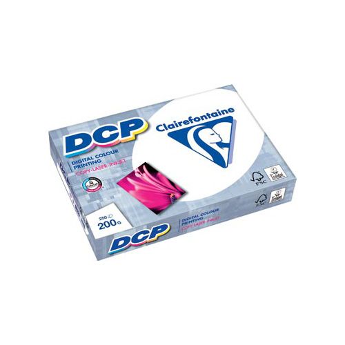 Clairefontaine Clairefontaine DCP presentatiepapier ft A3, 200 g, pak van 250 vel