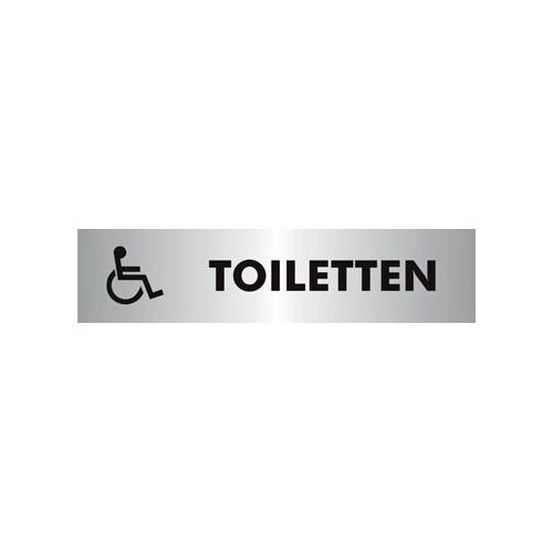 Stewart Superior Stewart Superior zelfklevend pictogram toiletten voor andersvaliden