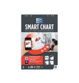 Oxford Oxford Smart Chart flipcharblok 65x98cm, 20vel blanco [3st]