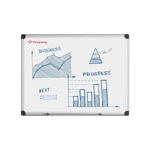 Pergamy Pergamy Excellence emaille magnetisch whiteboard ft 90x60cm