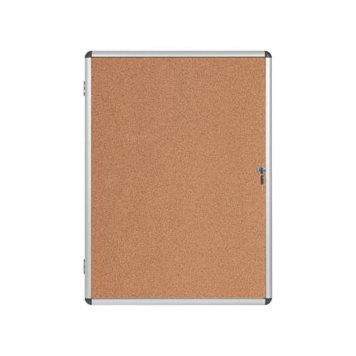 Pergamy Pergamy glazen vitrine met kurken achtergrond ft 6 x A4