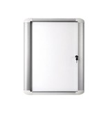 Pergamy Pergamy Excellence glazen vitrine met magnetische achtergrond, voor buiten gebruik, ft 4 x A4
