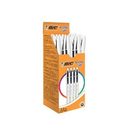 Bic Bic balpen Cristal Up zwart — levering per 20