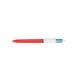 Bic Bic Colours Original Fine 4-kleurenbalpen, fijn, klassieke inktkleuren, oranje, met EAN code