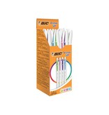 Bic Bic balpen Cristal Up, doos met 20 stuks in geassorteerde fun kleuren