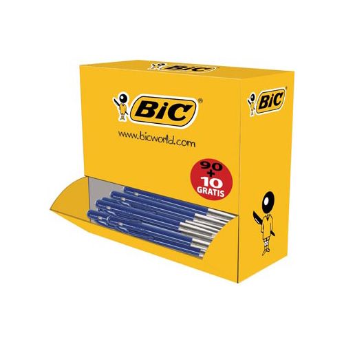 Bic Bic balpen M10 Clic voordeelpak blauw