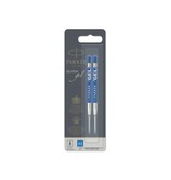 Parker Parker Quink Gel vulling voor balpen medium, blauw, 2st