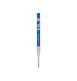 Parker Parker Quink Gel vulling voor balpen medium, blauw, blister met 2 stuks