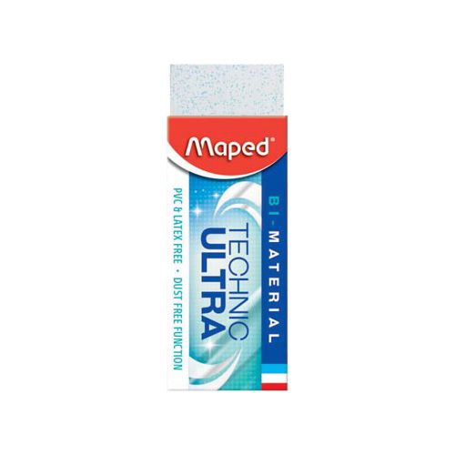 Maped Maped gum Technic Ultra, wit, blister met 1 stuk