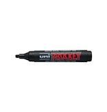Uni-ball Uni-ball permanent marker Prockey PM-126, schuine punt, large, zwart