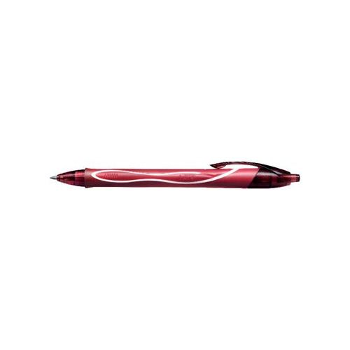 Bic Bic Gel-ocity Quick Dry gelroller, rood — levering per 12