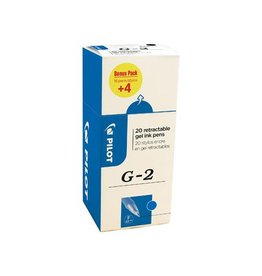 Pilot Gelroller G-2 F Blauw 16+4 [1st]