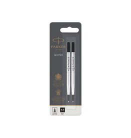 Parker Parker Quink vulling voor roller zwart, blister met 2 stuks