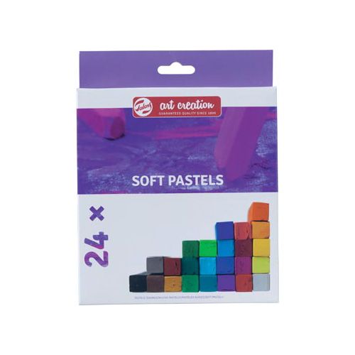 Talens Art Creation Talens Art Creation softpastels, doos met 24 stuks in geassorteerde kleuren