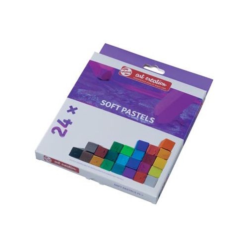 Talens Art Creation Talens Art Creation softpastels, doos met 24 stuks in geassorteerde kleuren