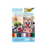 Folia Folia zelfklevend vilt ft 20 x 30 cm, pak met 10 vel in geassorteerde kleuren