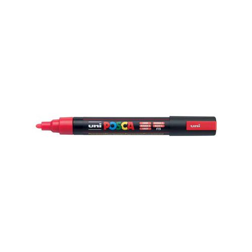 Posca Uni POSCA paintmarker PC-5M, 1,8 - 2,5 mm, fluo rood