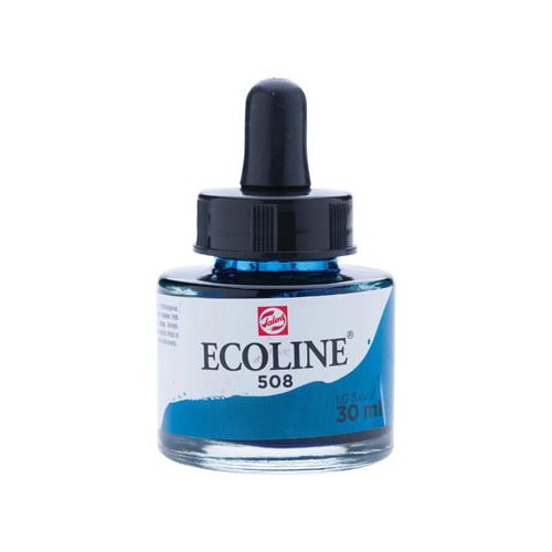 Talens Talens Ecoline waterverf flacon van 30 ml, pruisischblauw