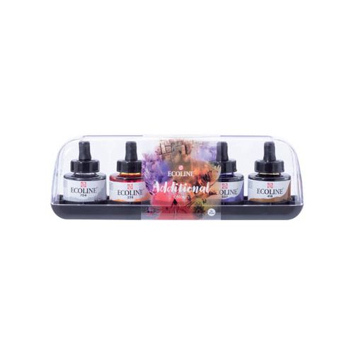 Talens Talens Ecoline waterverf 30ml set 5s in additionele kleuren