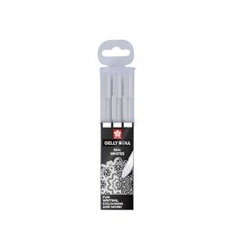 Sakura Sakura roller Gelly Roll Basic wit, etui van 3 stuks