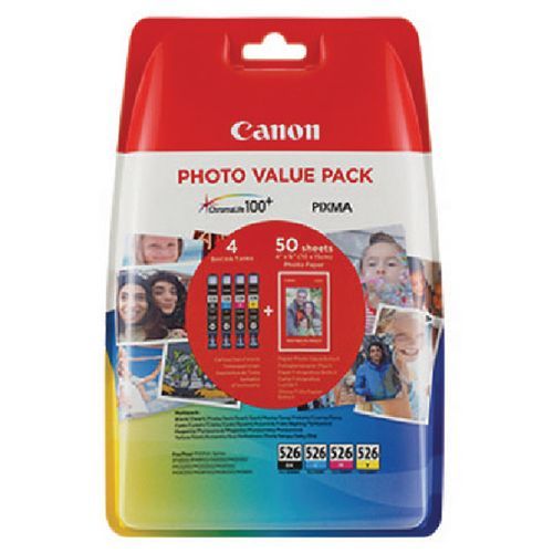 Canon Canon CLI-526 (4540B017) valuepack c/m/y/bk 50bl (original)