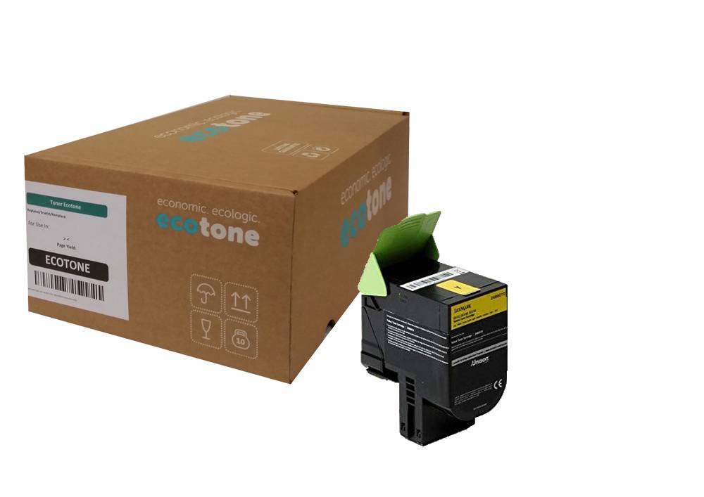 Ecotone Lexmark 24B6010 toner yellow 3000 pages (Ecotone) CC