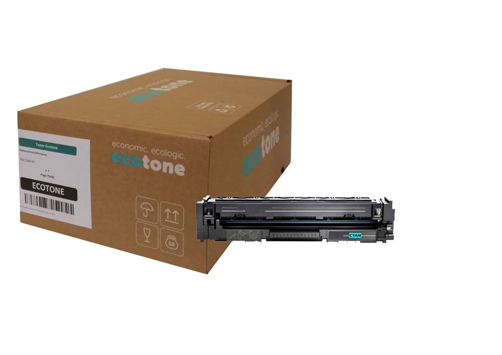 Ecotone Ecotone toner (replaces HP 203X CF541X) cyan 2500p CC