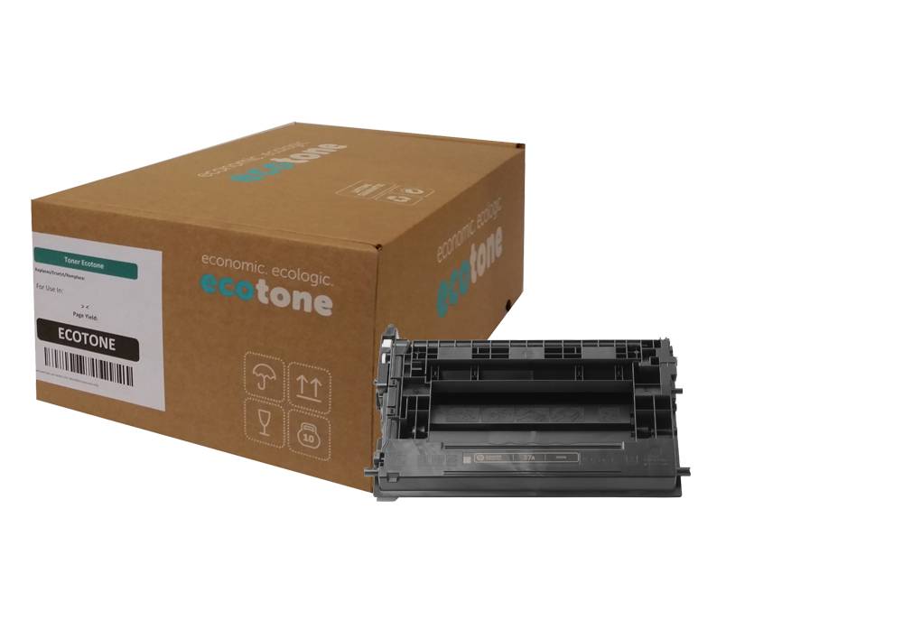 Ecotone Ecotone toner (replaces HP 37A CF237A) black 11000 pages CC