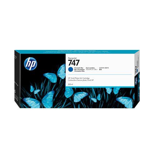 HP HP 747 (P2V85A) ink Blue 300ml (original)