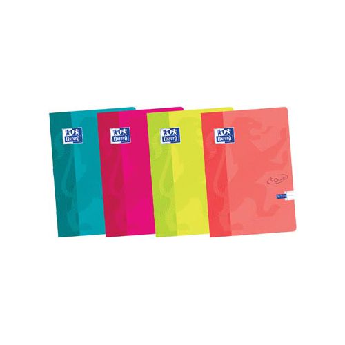Oxford Oxford Touch schrift ft A5, 36 vel, gelijnd, geassorteerde kleuren