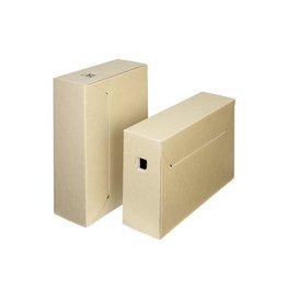Loeffs Loeff's archiefdoos City Box 30+, ft 390 x 260 x 115 mm, bruin/wit, pak van 50 stuks