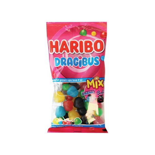Haribo Haribo snoep dragibus Duomix, zak van 130 g