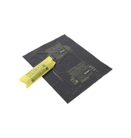 Komo vuilniszakken 50 micron, 60 liter, 1 rol, 20 zakken, grijs