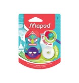 Maped Maped potloodslijper + gom totem, blister met 1 stuk