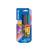 Pilot Pilot roller V-5 Mika, blister van 3+3 stuks gratis in geassorteerde kleuren
