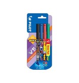 Pilot Pilot roller V-5 Mika, blister van 3+1 stuks gratis in geassorteerde kleuren
