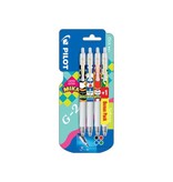Pilot Pilot roller G-2 07 Mika, blister van 3+1 gratis in geassorteerde kleuren