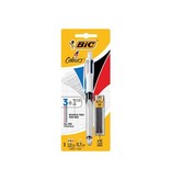 Bic Bic Colours 3 + 1 HB 4-kleurenbalpen, medium, 3 klassieke inktkleuren en een vulpotlood 0,7 mm HB, op bli