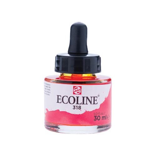 Talens Talens Ecoline waterverf flacon van 30 ml, karmijn