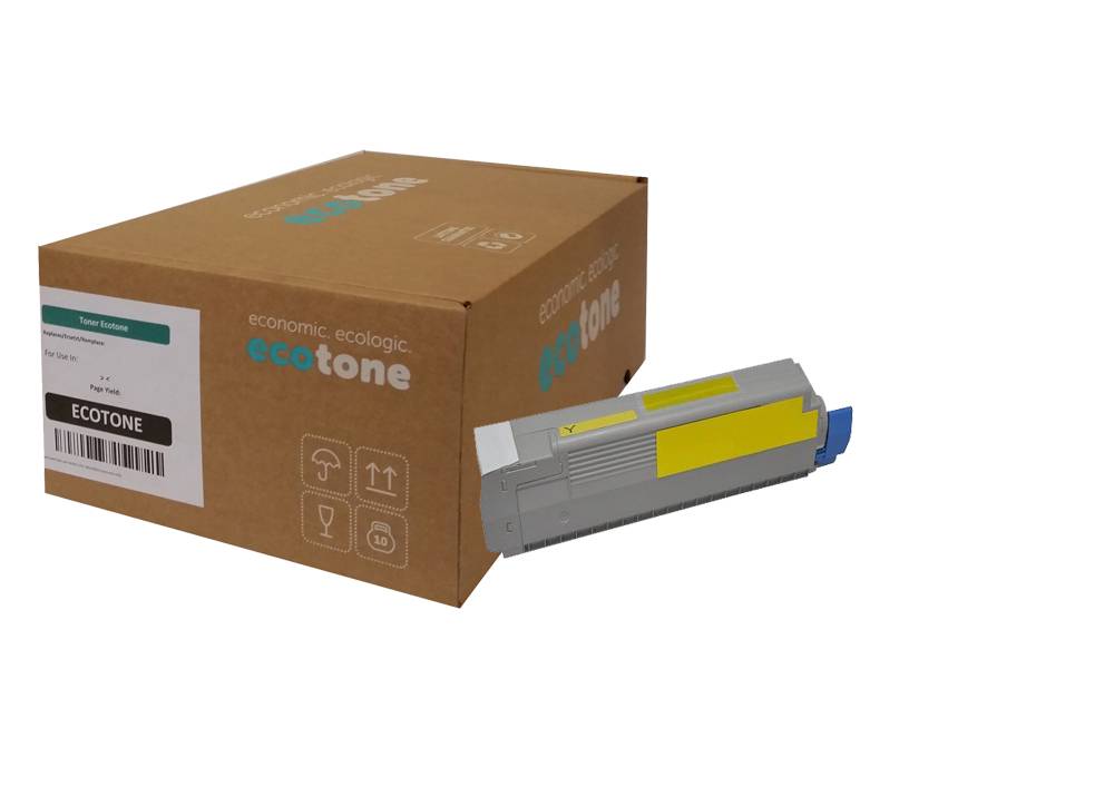 Ecotone OKI 44059229 toner yellow 9000 pages (Ecotone) DK