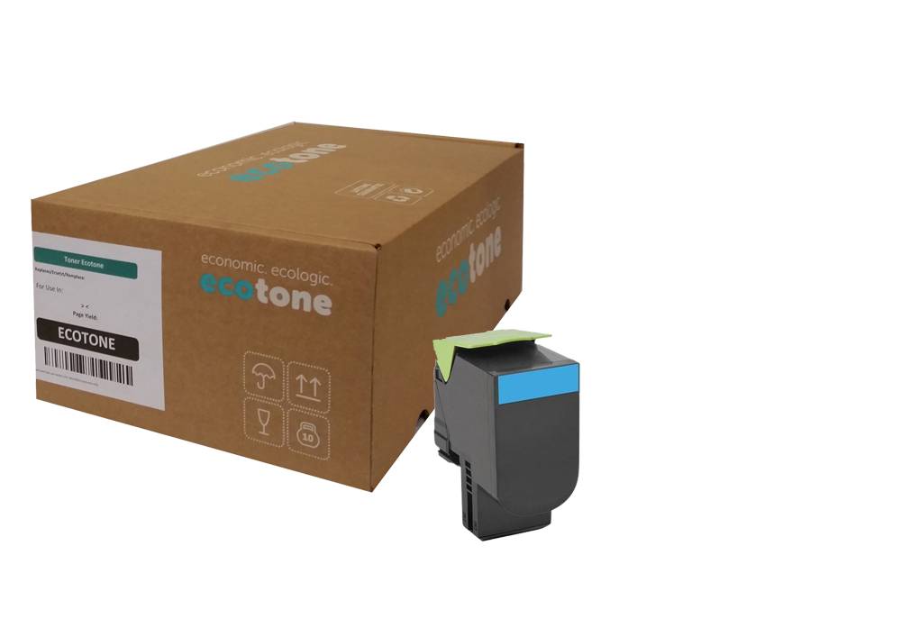 Ecotone Lexmark 71B2HC0 toner cyan 3500 pages (Ecotone)   CC