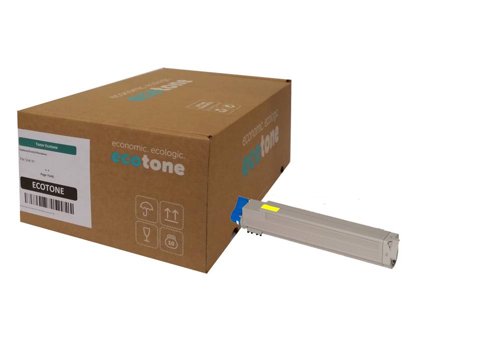 Ecotone OKI 46508709 toner yellow 3000 pages (Ecotone) CC